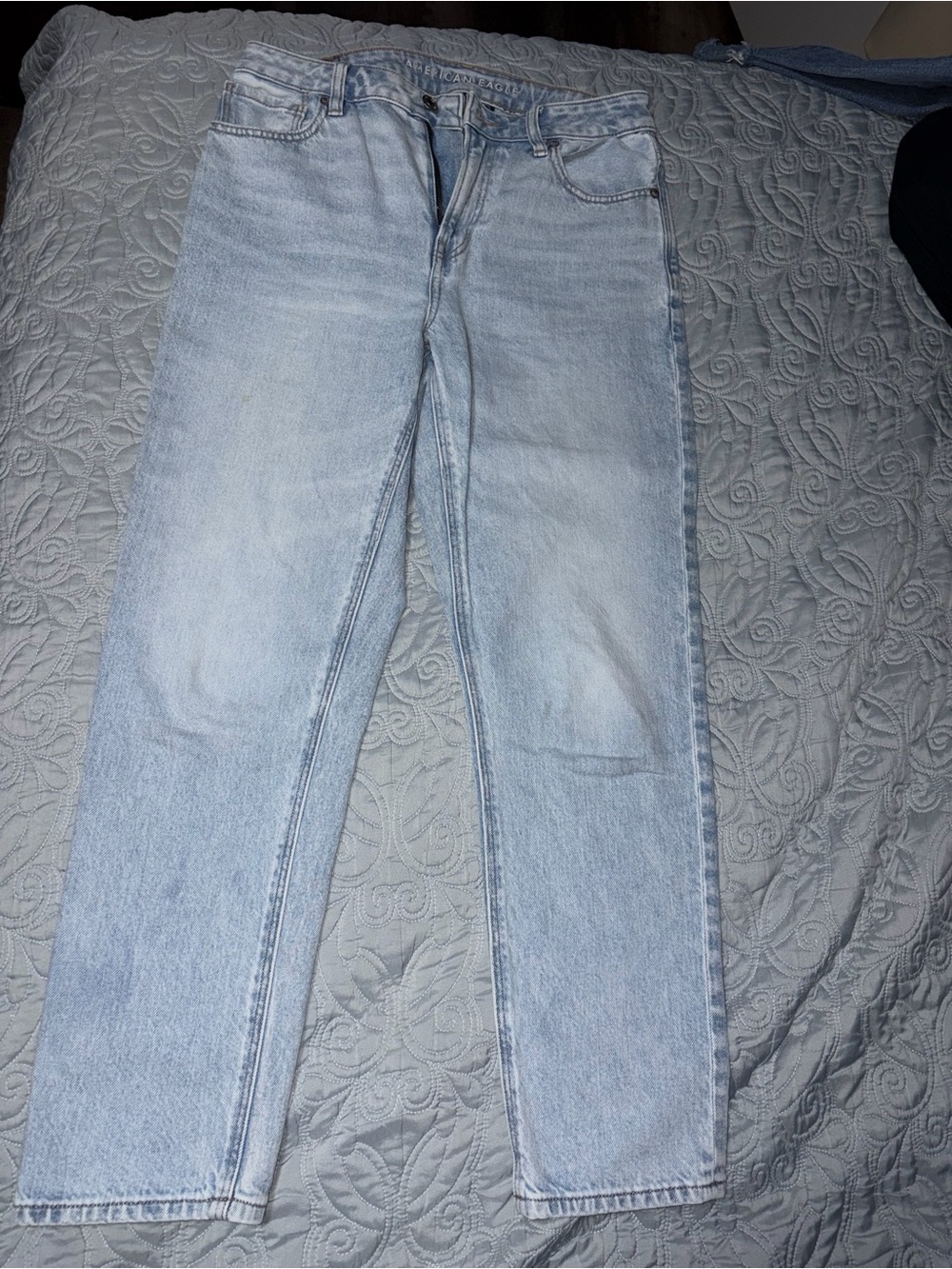 American Eagle Outfitters Light Blue Women's Straight Leg Jeans